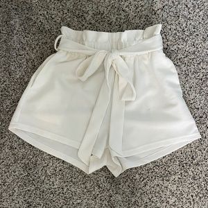White shorts